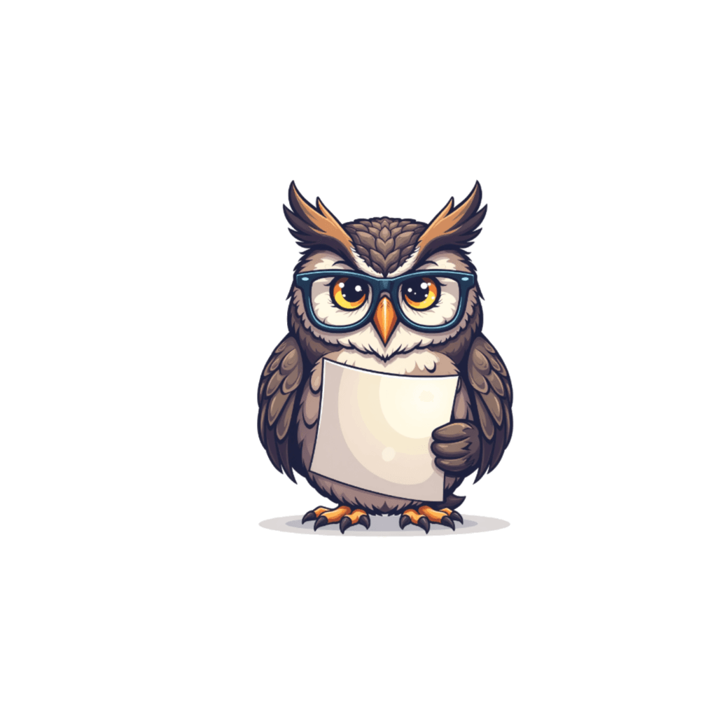 The CaseSpace owl mascot